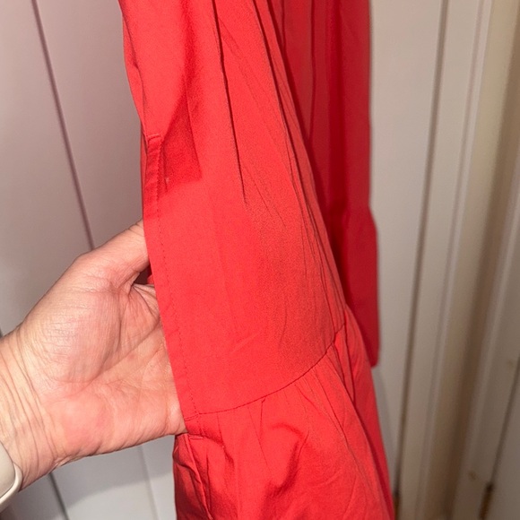 NWT Abercrombie & Fitch XXL Vibrant Coral Dress - Picture 5 of 5